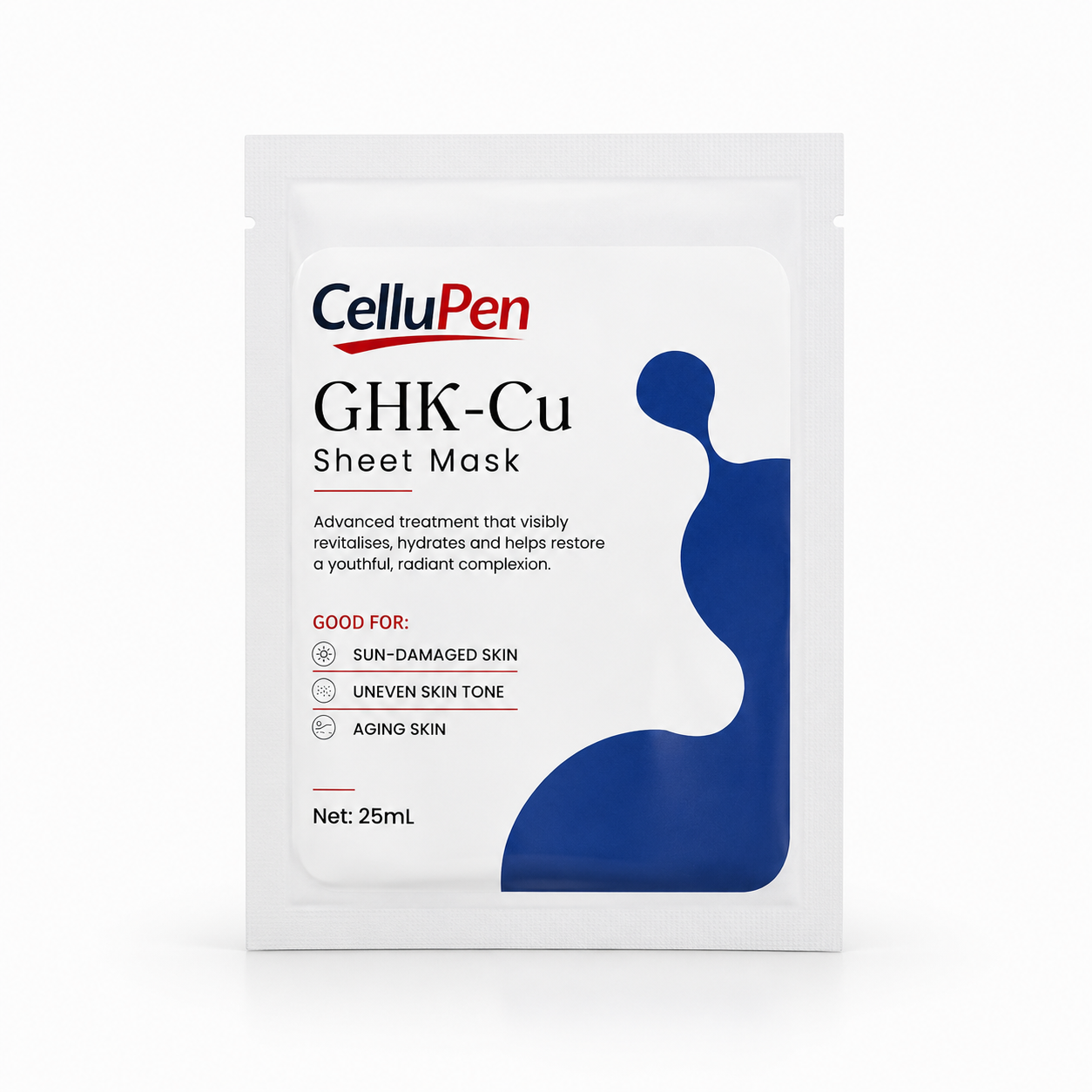GHK-Cu Copper Peptide Sheet Mask